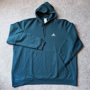 NWT Adidas Originals men’s teal blue hoody sweatshirt size 4XL